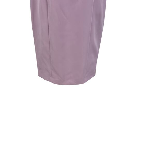 Lavish Alice Layla Dress Colorblocked Pleated Bandeau Lilac Purple Size US 12 - Picture 5 of 12